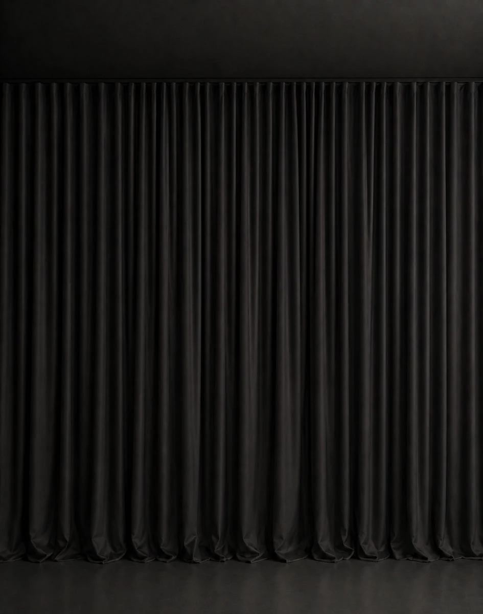 Curtains Acoustic curtain - Realtime Studio podcast studio
